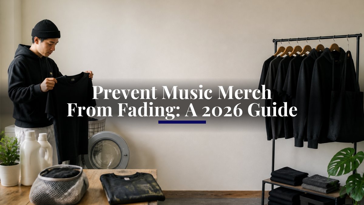 Prevent Music Merch From Fading: A 2026 Guide