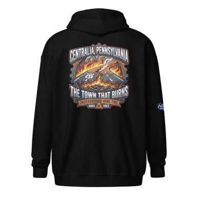 Centralia Pennsylvania Unisex Heavy Blend Zip Hoodie - Comfortable and Stylish