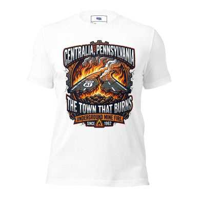 Centralia Ghost Town Unisex T-Shirt: History & Comfort Combined