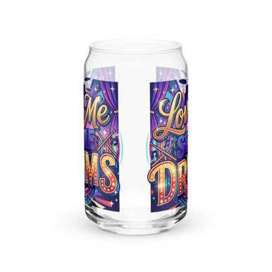 Can-shaped glass
