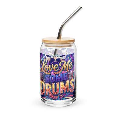Can-shaped glass