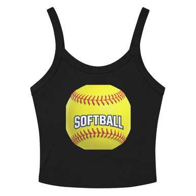 Women’s micro-rib tank top softball