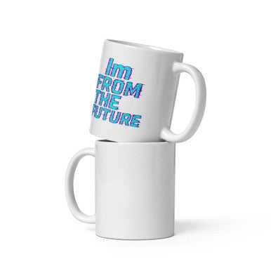 White Glossy Mug - Perfect for Your Morning Coffee and Tea