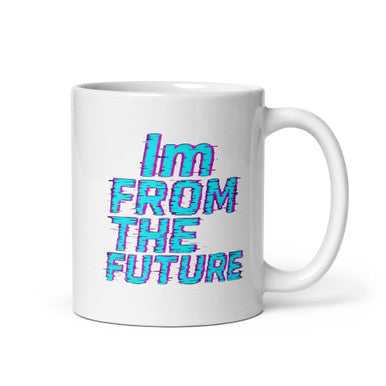White Glossy Mug - Perfect for Your Morning Coffee and Tea