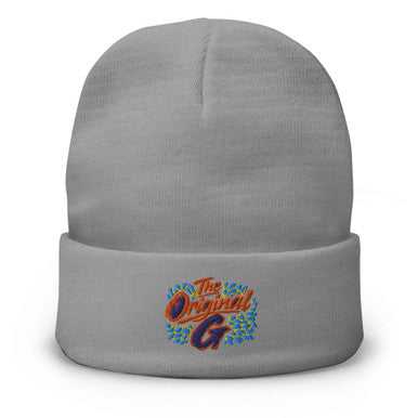 Embroidered Beanie the Original G for Stylish Warmth