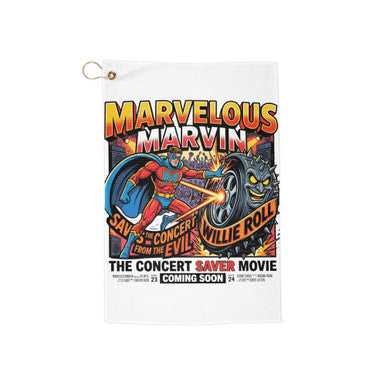 Golf towel marvelous marvin
