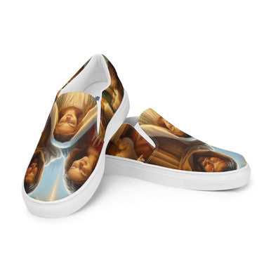 Women’s slip-on canvas shoes manger