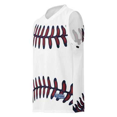 Premium basketball jersey with baseball print