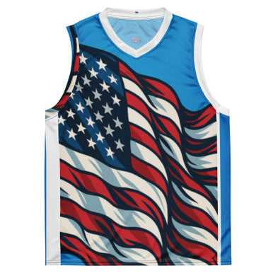 USA Unisex Basketball Jersey