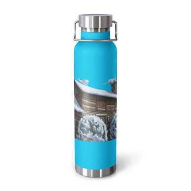 log cabin Copper Vacuum Insulated Bottle