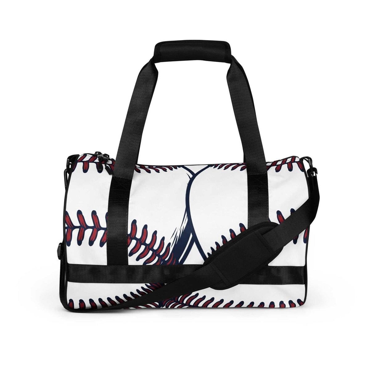 Baseball print - gym bag