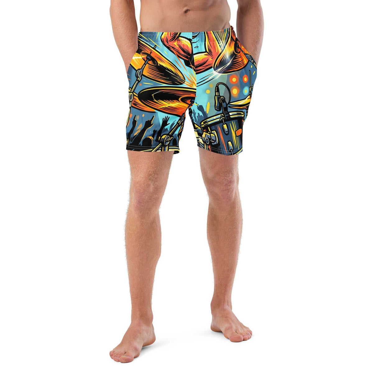 Recycled Swim Trunks m- Drums