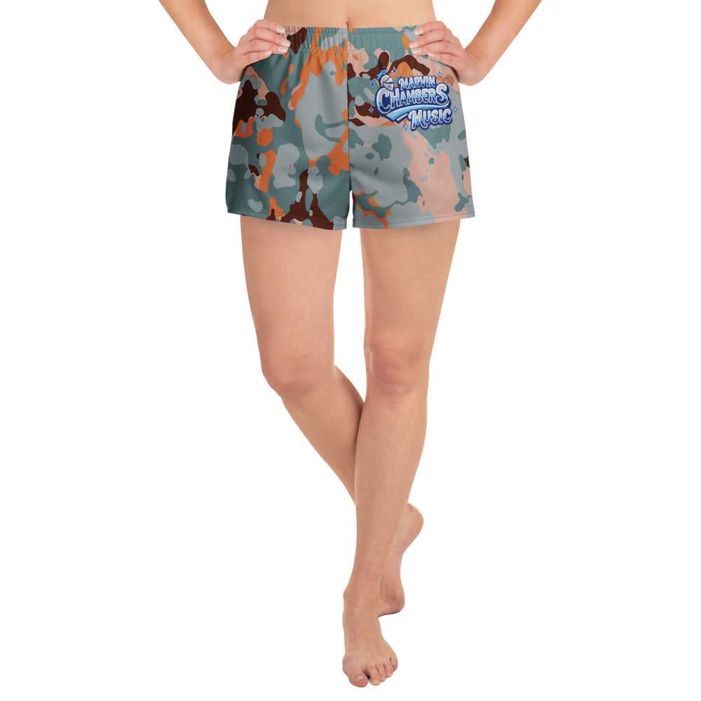 All-Over Print Unisex Athletic Shorts - Camo