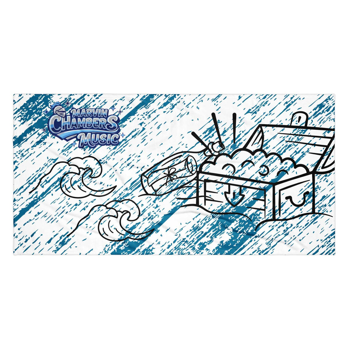 Beach towel - Treasure chest