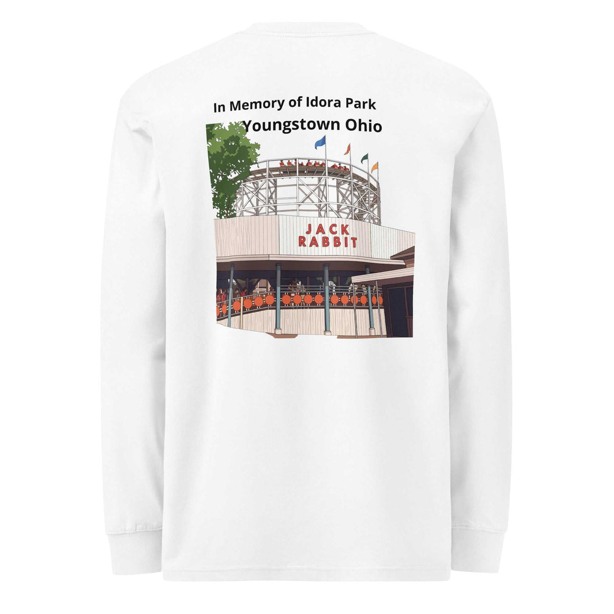 Men's heavyweight long sleeve t-shirt