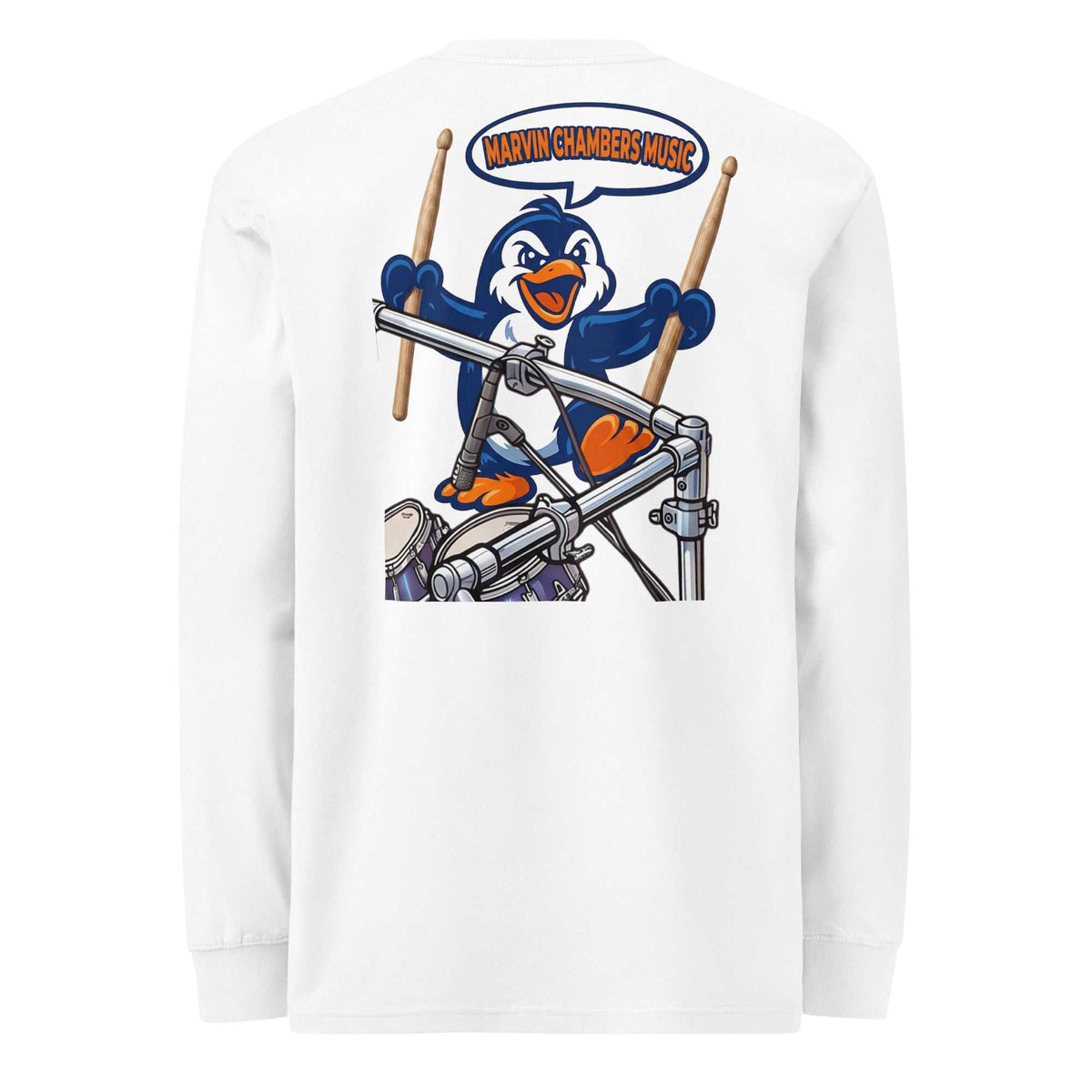 Men's heavyweight long sleeve t-shirt
