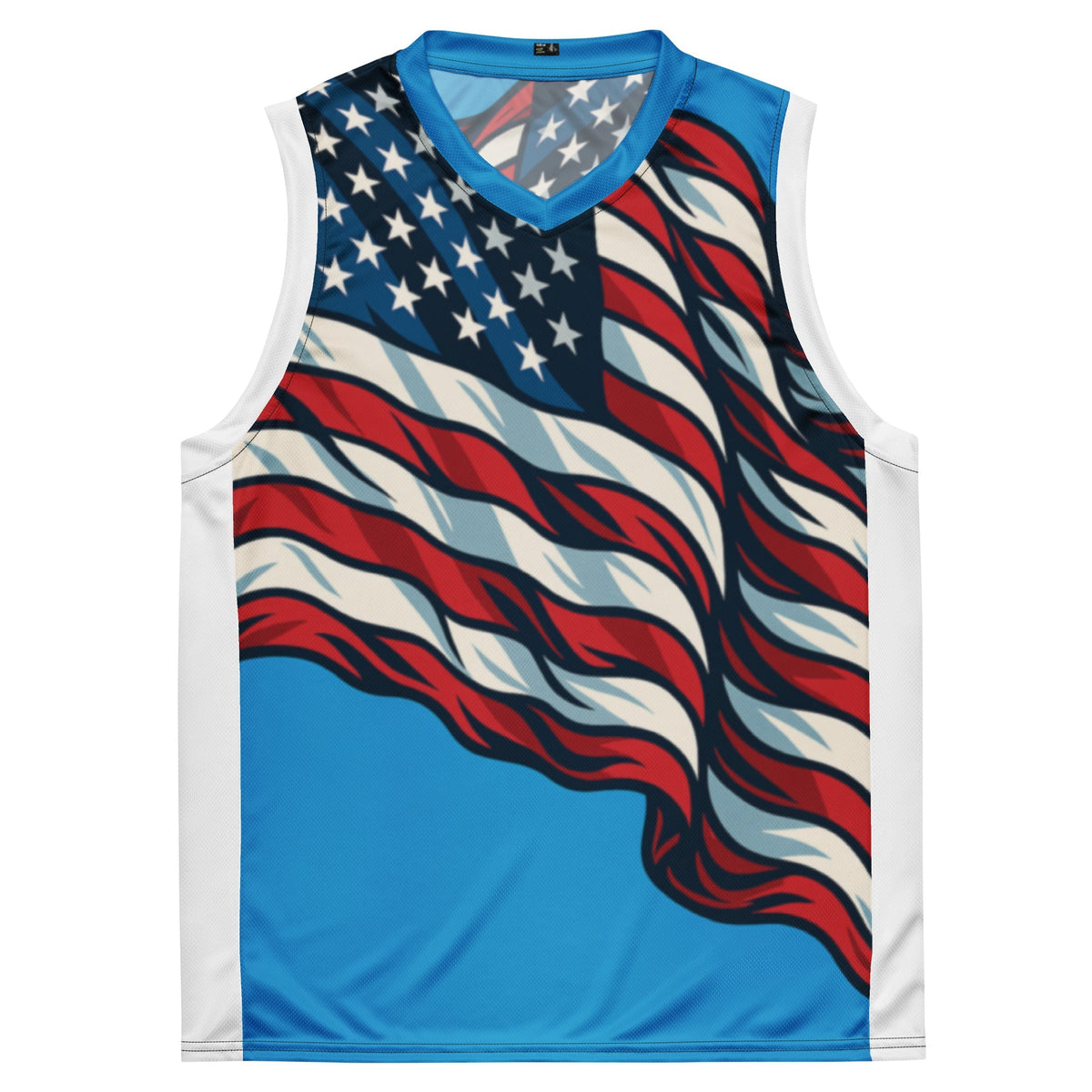 USA - Unisex Basketball JerseyBuilt for the run, styled for the streets. This USA Unisex Basketball Jersey is made with recycled polyester and a breathable knit that keeps you cool and dry from tUnisex ClothingMarvin Chambers MusicMarvin Chambers MusicUSA - Unisex Basketball Jersey - Marvin Chambers Music