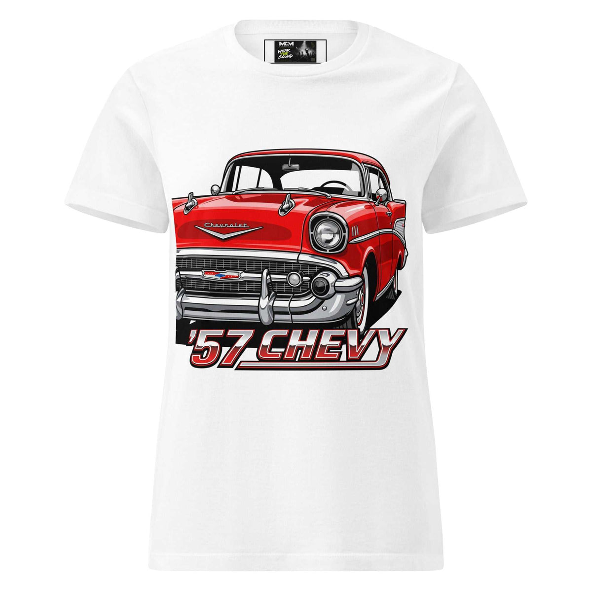Women’s basic softstyle t-shirt -57 Chevy