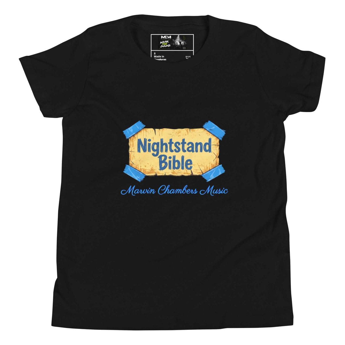 Youth Short Sleeve T-Shirt - Nightstand Bible
